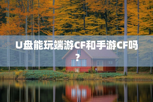 U盘能玩端游CF和手游CF吗？