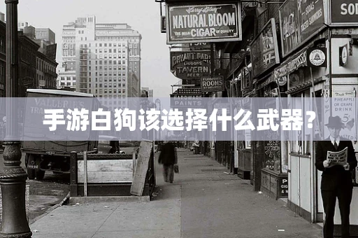 手游白狗该选择什么武器？