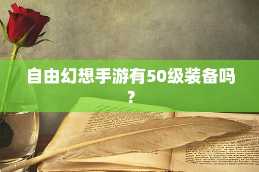 自由幻想手游有50级装备吗？