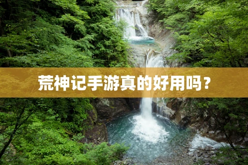 荒神记手游真的好用吗？