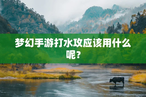 梦幻手游打水攻应该用什么呢？