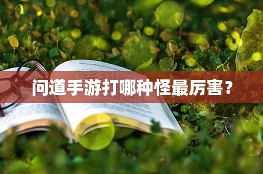 问道手游打哪种怪最厉害？