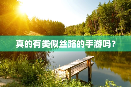 真的有类似丝路的手游吗？