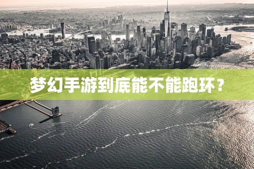 梦幻手游到底能不能跑环？