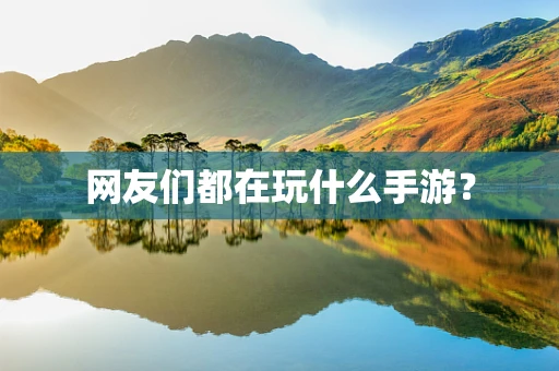 网友们都在玩什么手游？