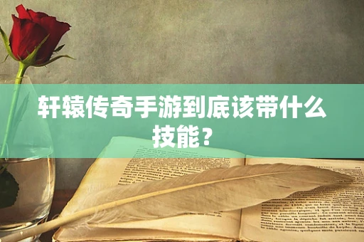 轩辕传奇手游到底该带什么技能？