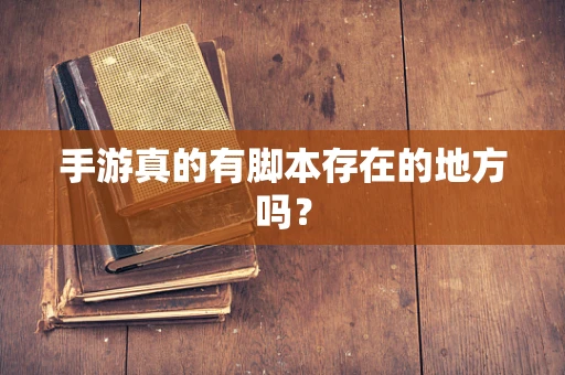 手游真的有脚本存在的地方吗？