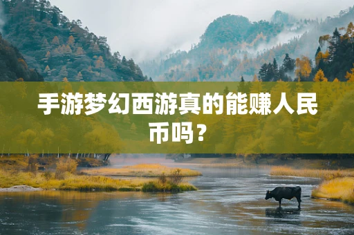 手游梦幻西游真的能赚人民币吗？