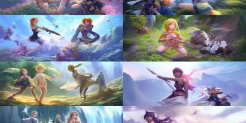 哪些手游里有美女角色呢？