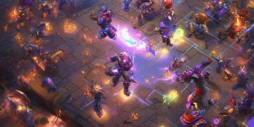 LOL手游中什么英雄好打武器？
