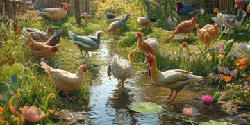 摩尔庄园手游里鸡鸭到底吃什么？